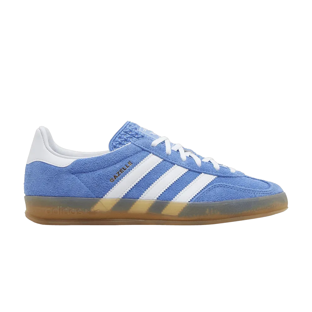 (W) Adidas Gazelle Indoor Blue Fusion Cloud White