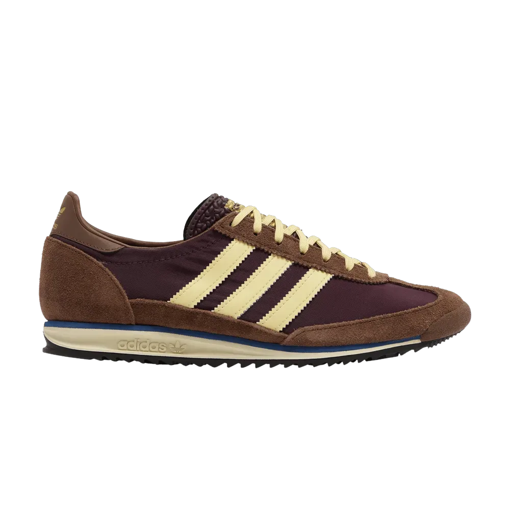 (W) Adidas SL 72 OG Maroon Almost Yellow