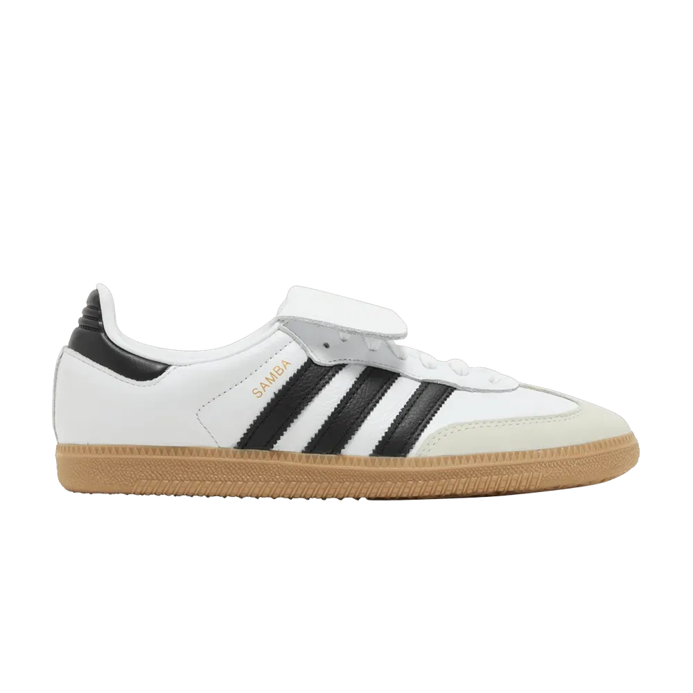 (W) Adidas Samba LT Core Black Cloud White Gold Metallic
