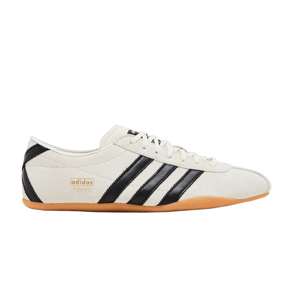 (W) Adidas Tokyo Off White Core Black