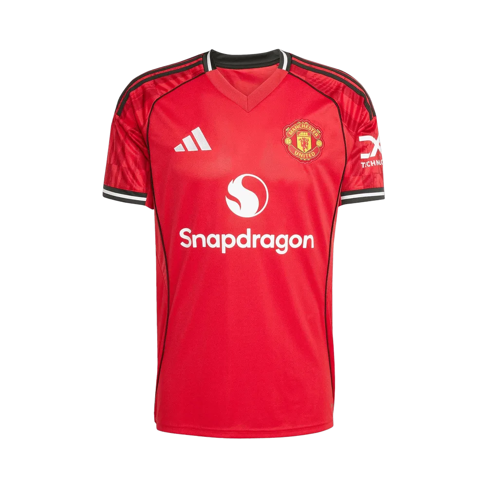 Adidas Manchester United 2025/26 Home Jersey Mufc Red - KR Sizing (Non Marking Ver.)