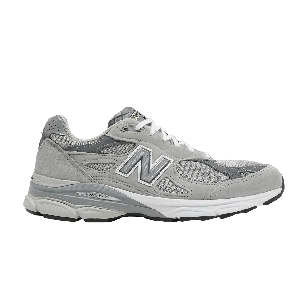 New Balance 990v3 Made in USA Grey - D Standard