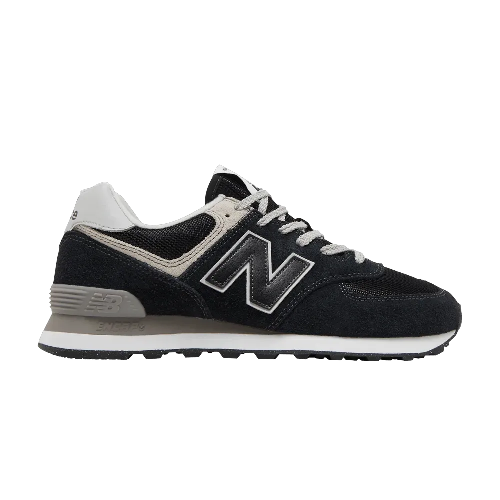 New Balance 574 Black - D Standard