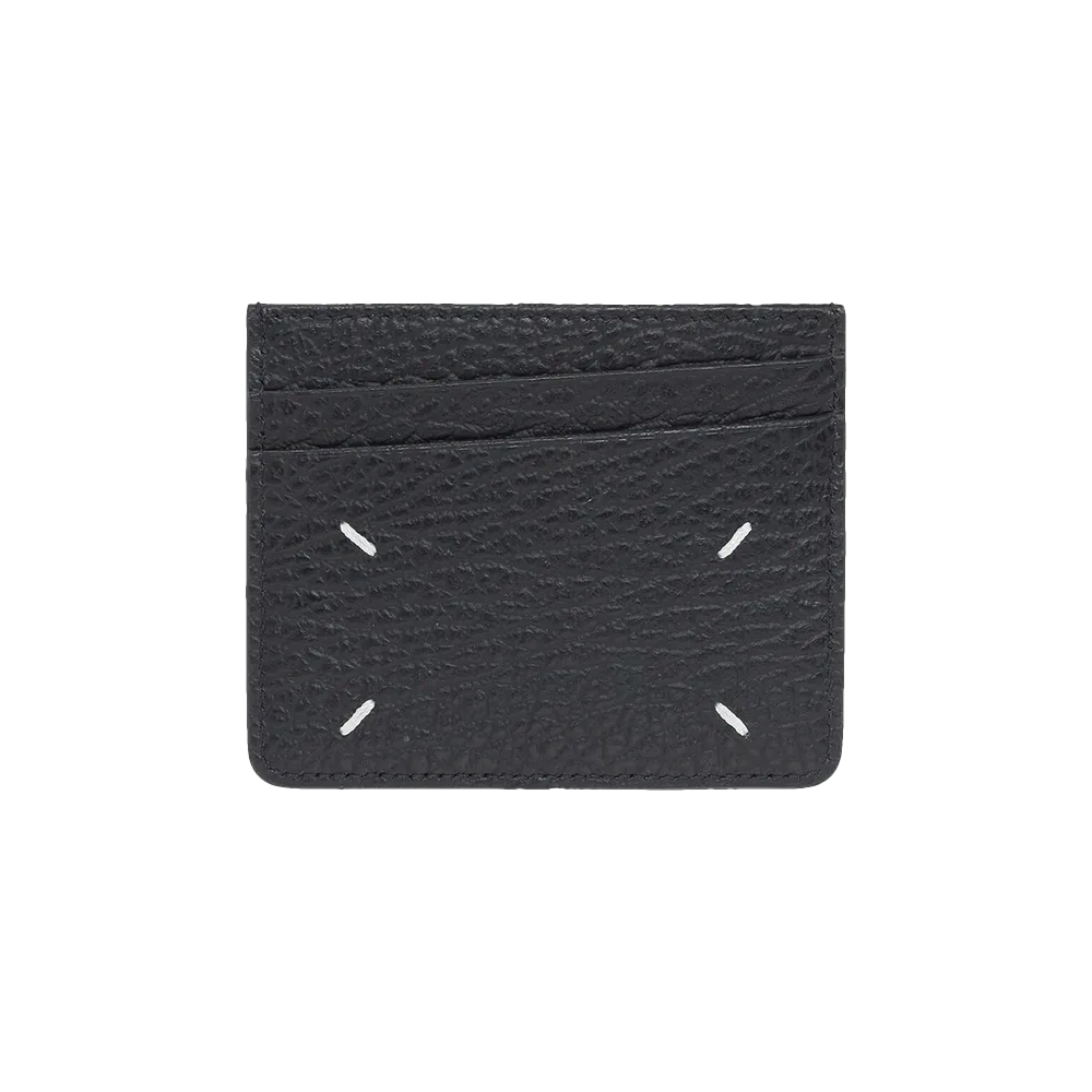Maison Margiela Stitch Card Holder Black