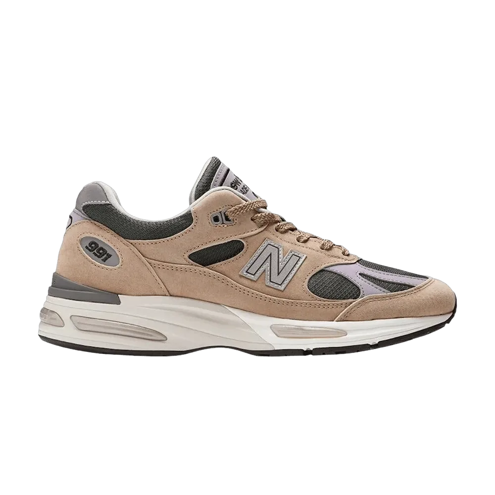 New Balance 991v2 Made in UK Cement Douglas Fir