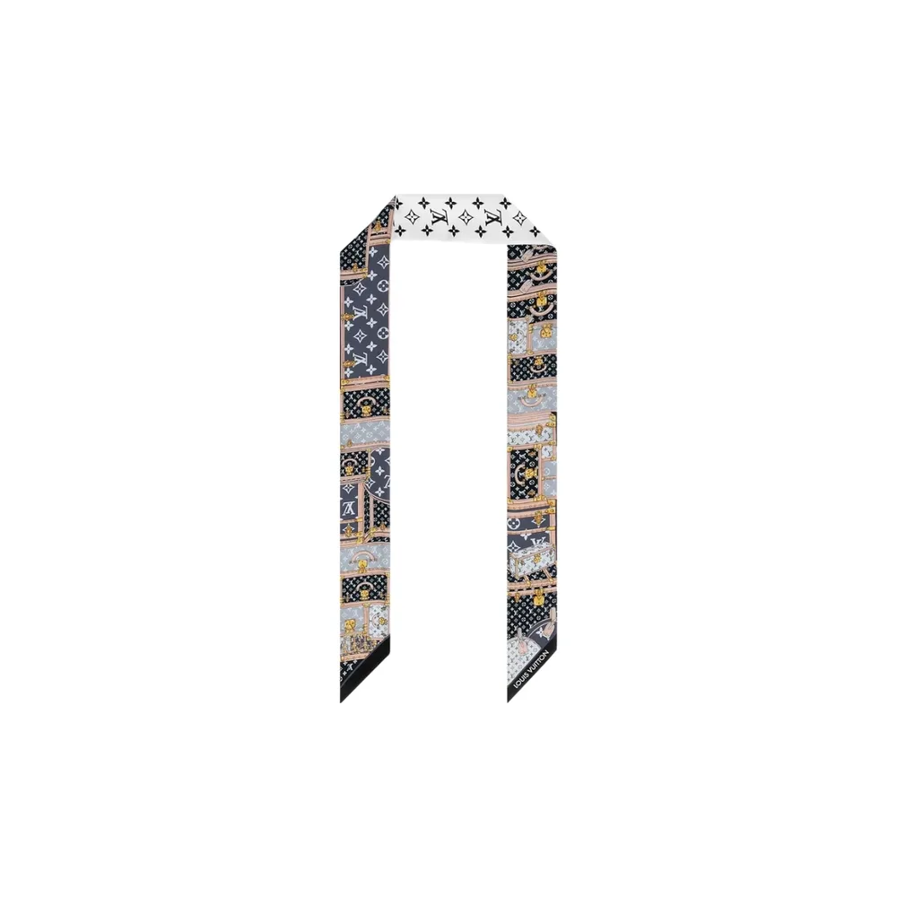 (W) Louis Vuitton Let's Go BB Bandeau Black