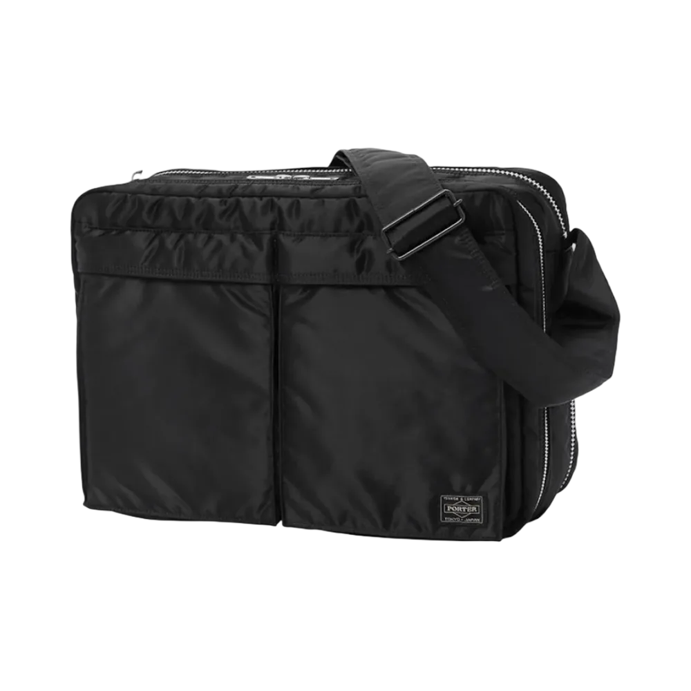 Porter Tanker Shoulder Bag Black