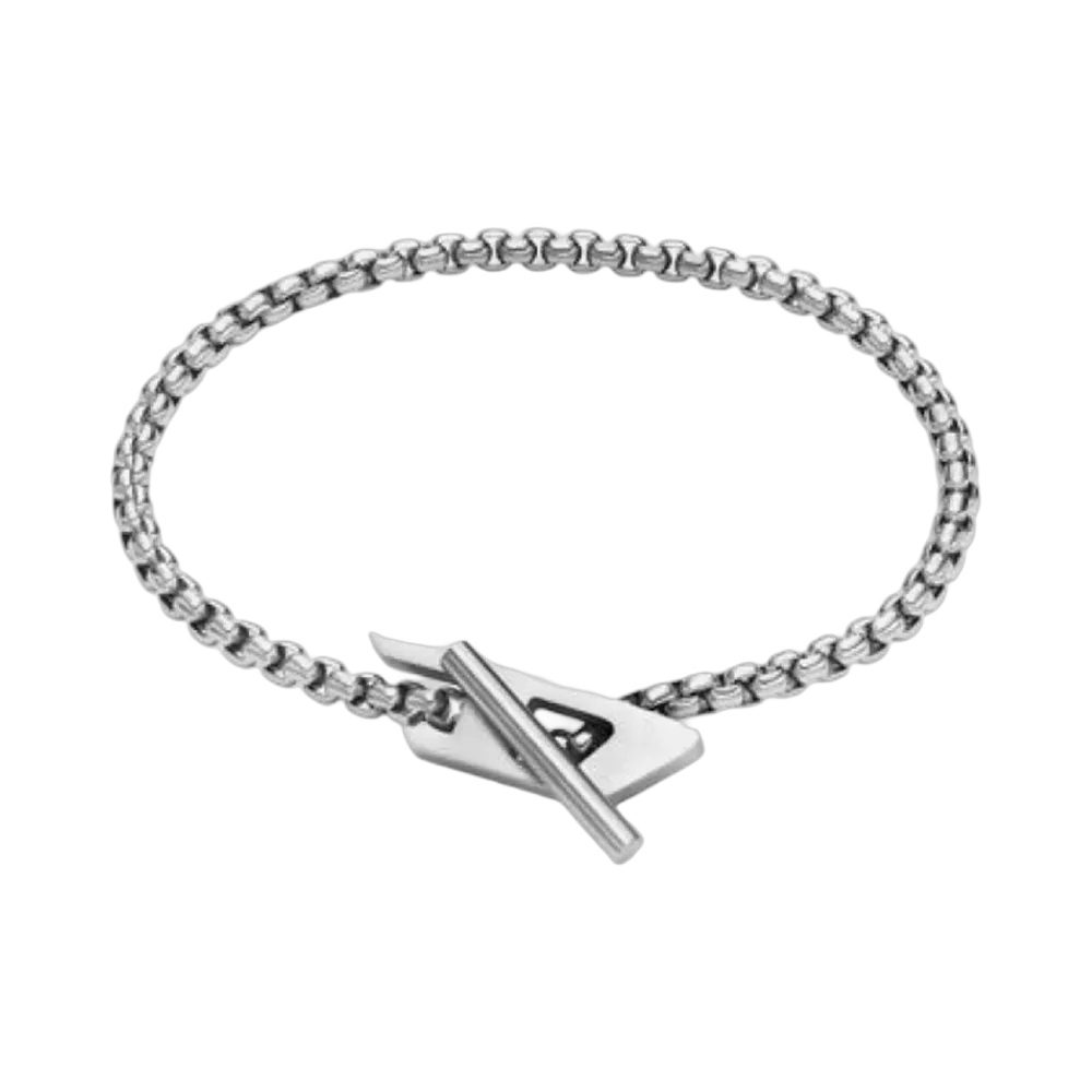 Diesel Dx1476 Stainless Steel Chain Bracelet Silver
