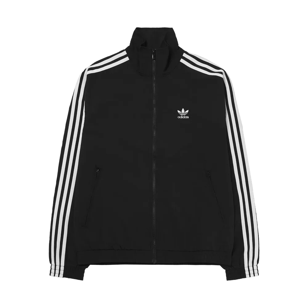 Adidas Adicolor Woven Firebird Track Top Black - KR Sizing
