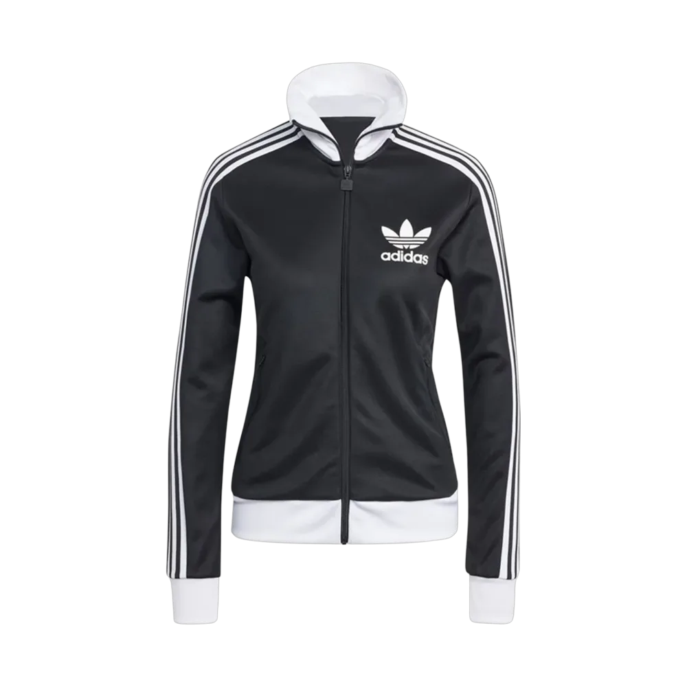 (W) Adidas Originals Beckenbauer Track Top Black - KR Sizing