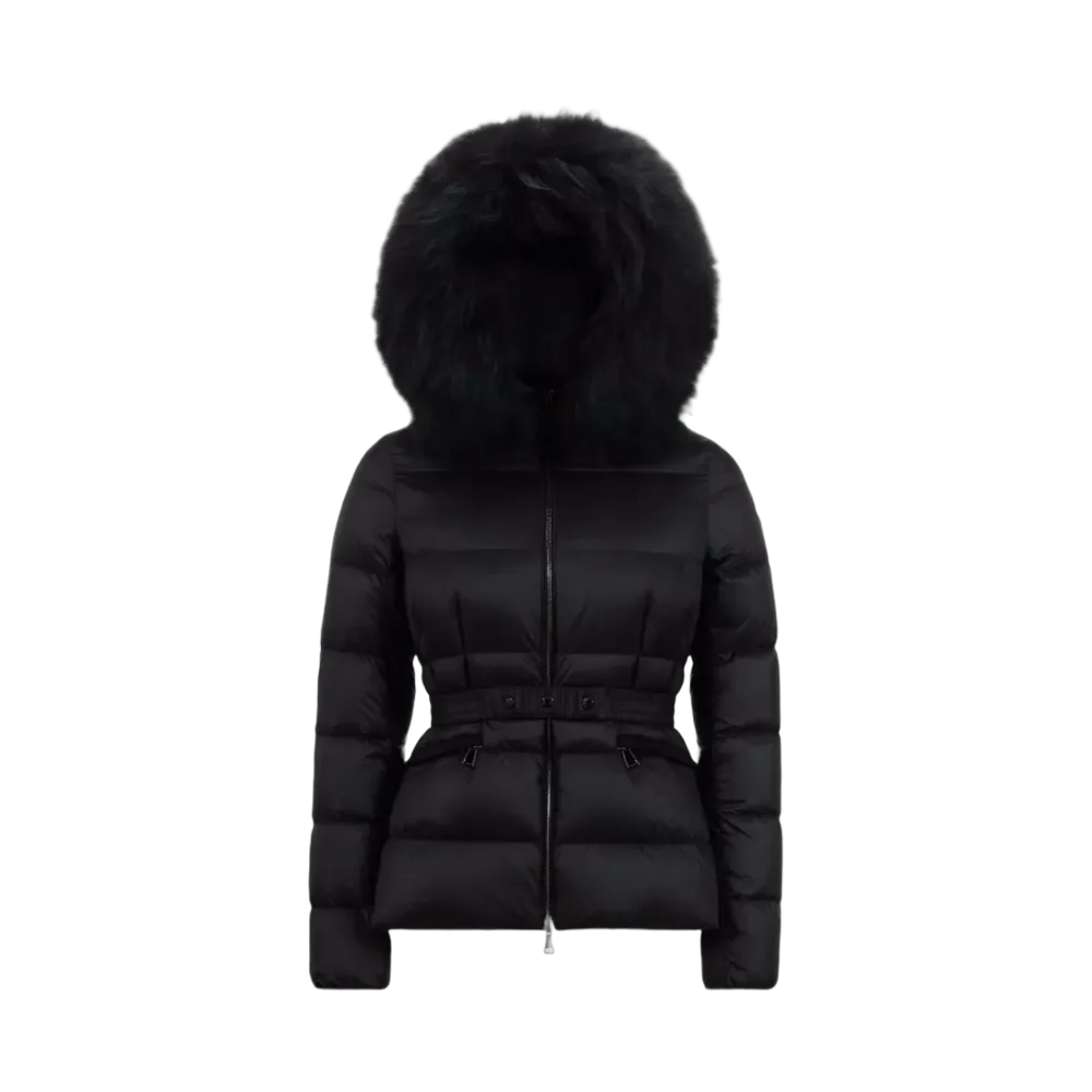 (W) Moncler Boed Short Down Jacket Black - 24FW