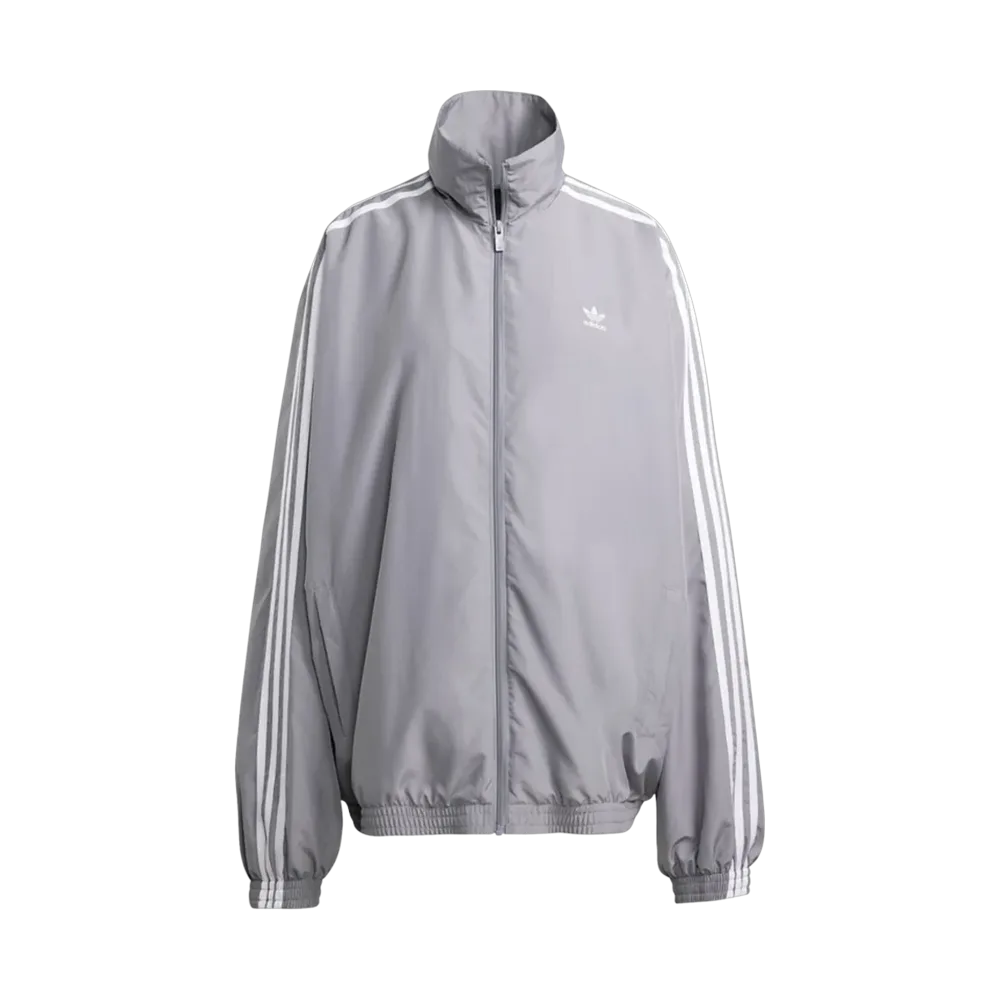 (W) Adidas Adilenium Season 3 Oversized Track Top Grey Three - KR Sizing
