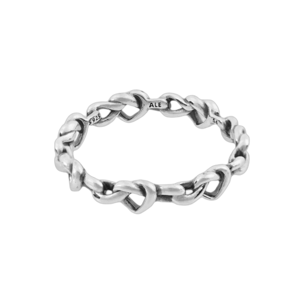 (W) Pandora Knotted Hearts Ring Sterling Silver