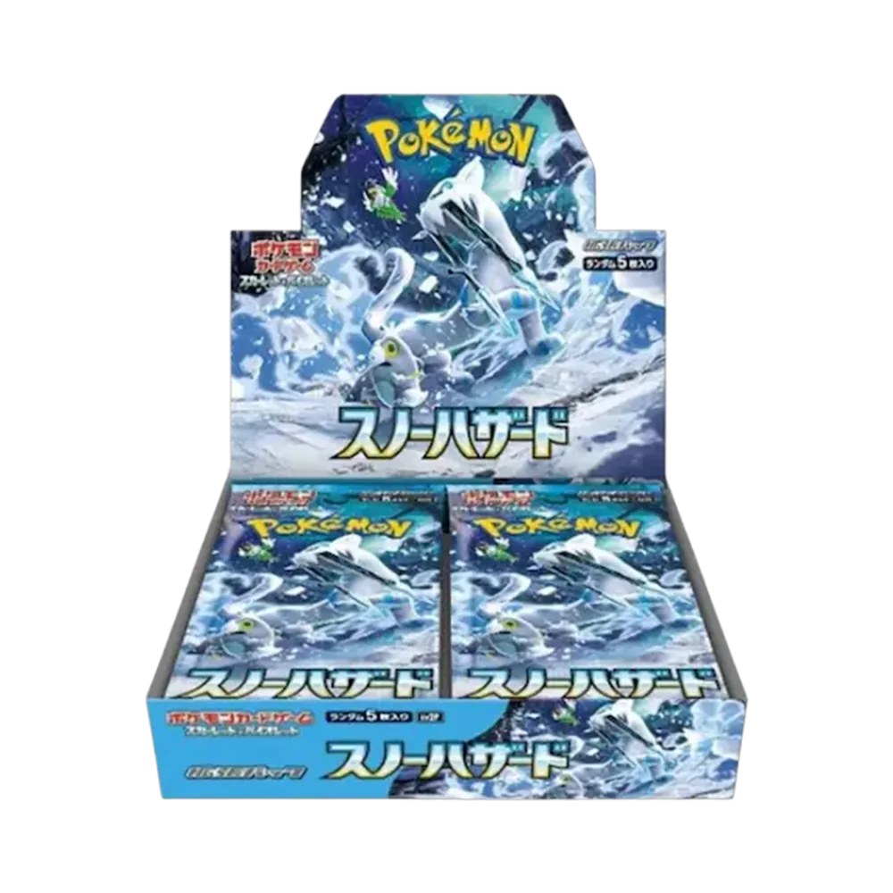 Pokemon TCG Scarlet & Violet Expansion Pack Snow Hazard Box (Japanese Ver.)