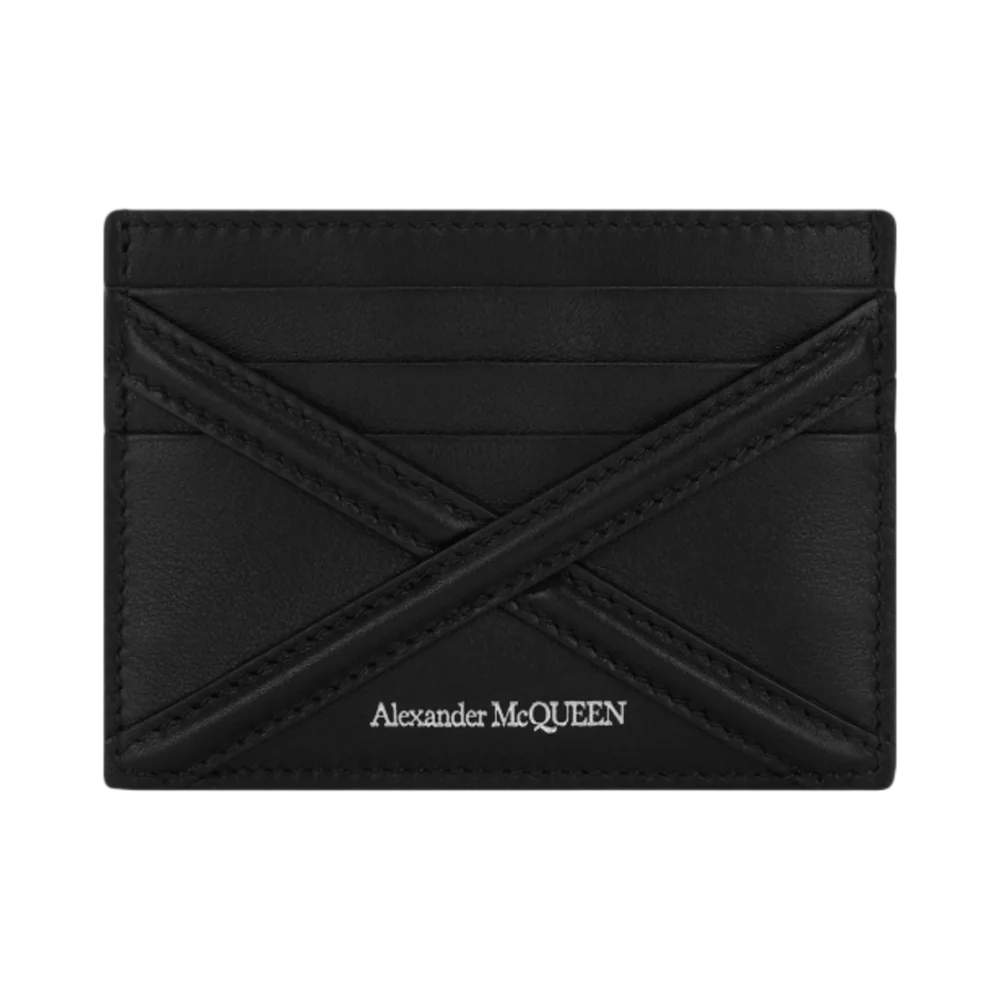 Alexander McQueen Harness Card Holder Black