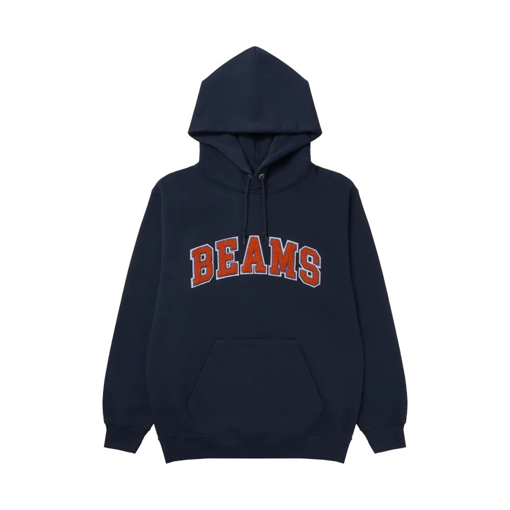 Beams Basic Hoodie Navy