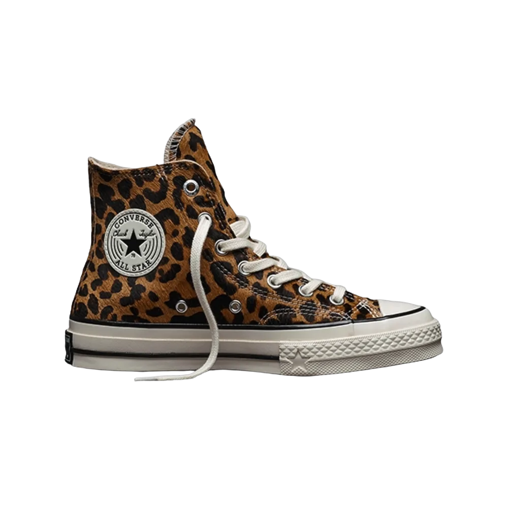Converse Chuck 70 X Leopard Pony Hair Black