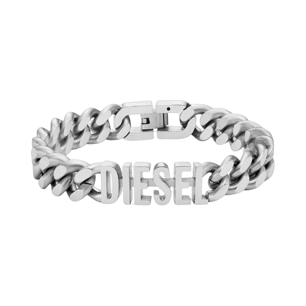 Diesel Dx1389 Stainless Steel Chain Bracelet Silver