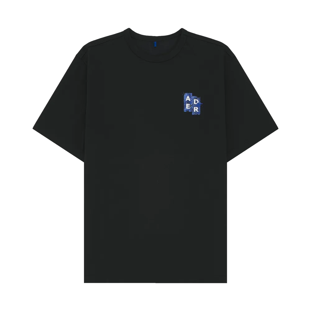 Ader Error Sig; TRS/BL Tag T-Shirt 06 Noir