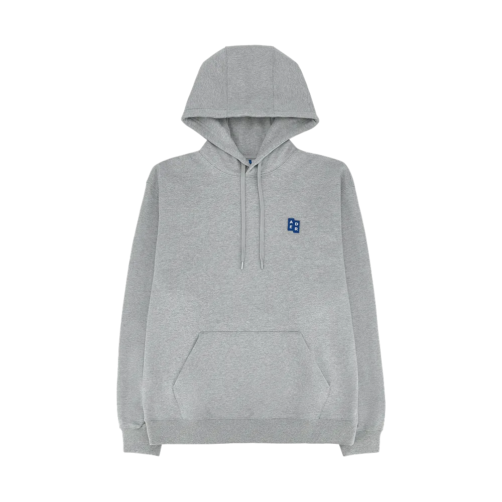 Ader Error Sig; TRS/BL Tag Hoodie 01 Grey