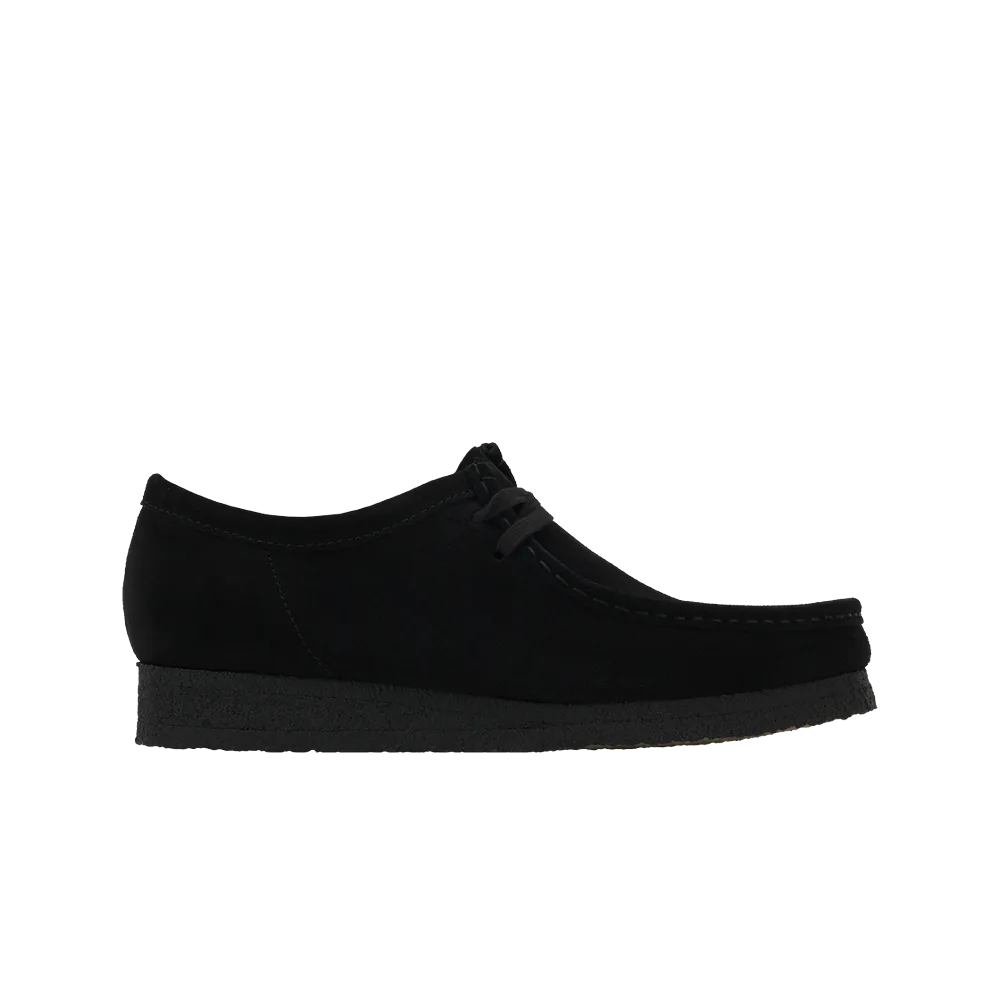 Clarks Wallabee Black Suede