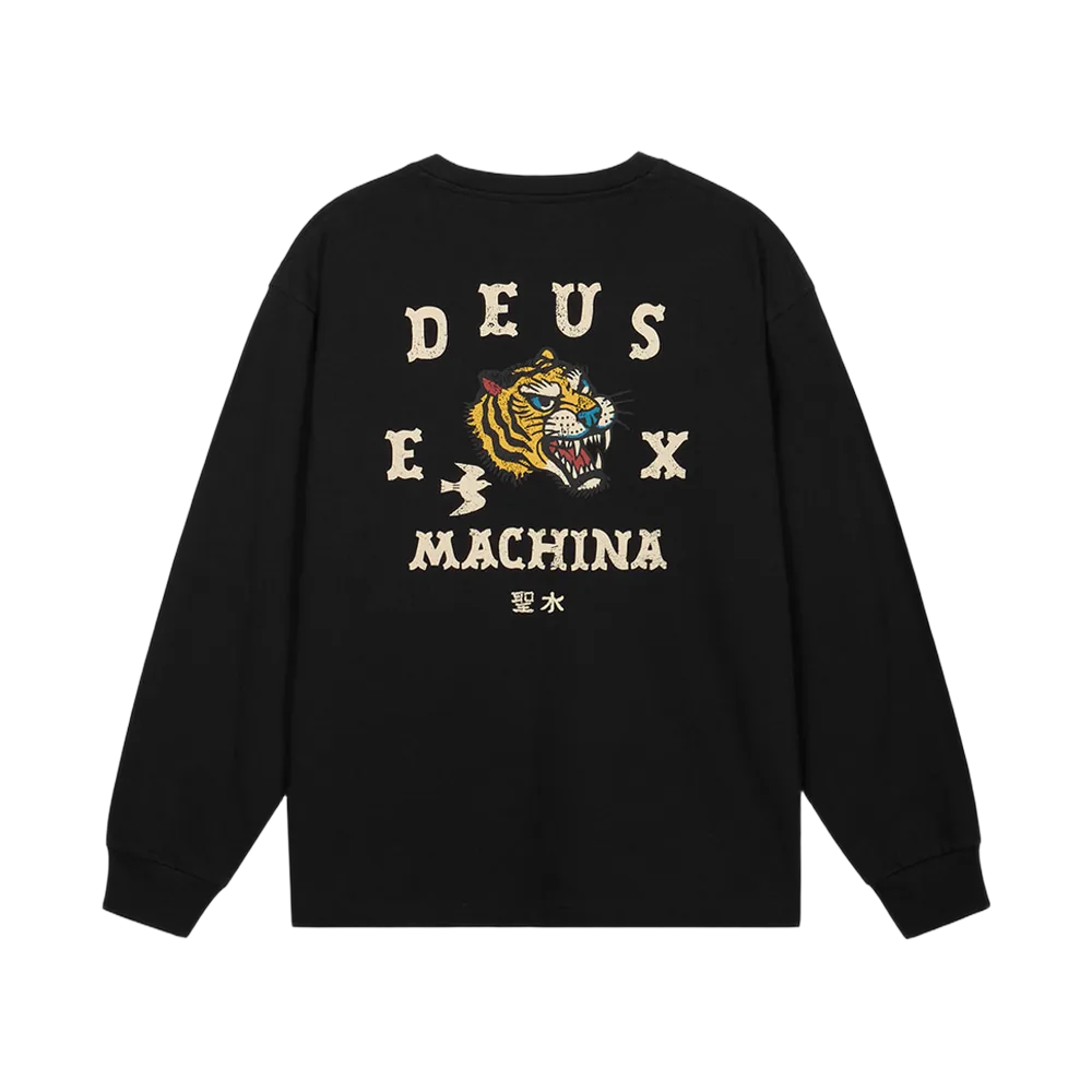 Deus Ex Machina Eternal Growl L/S T-Shirt Black