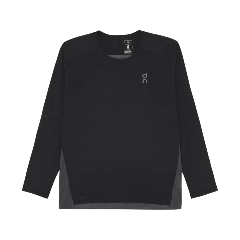 On Running Performance Long T-Shirt Black Eclipse
