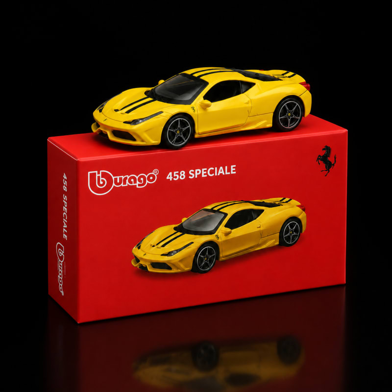 Ferrari 458 Speciale - Yellow
