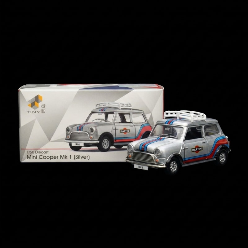 Mini Cooper Mk 1 (Silver)