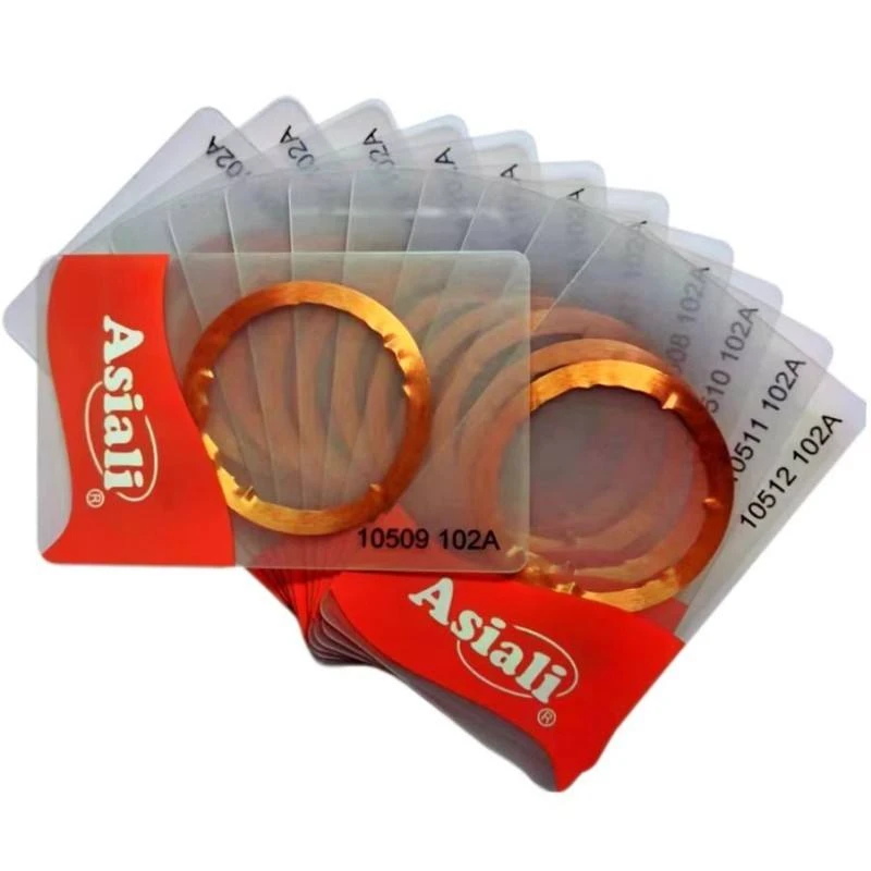 Asiali T5577 125kHz Transparent Clamshell Proximity Card | 26-Bit Wiegand | Hotel Membership | Low Frequency