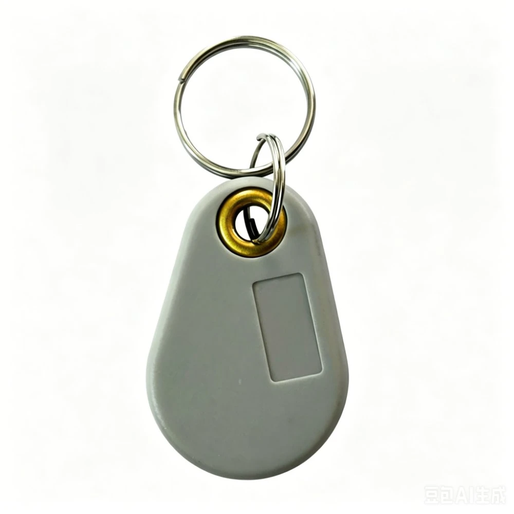 Waterproof 125kHz RFID Key Fob, Durable Military-Grade Contactless Access Control Tag for T5577