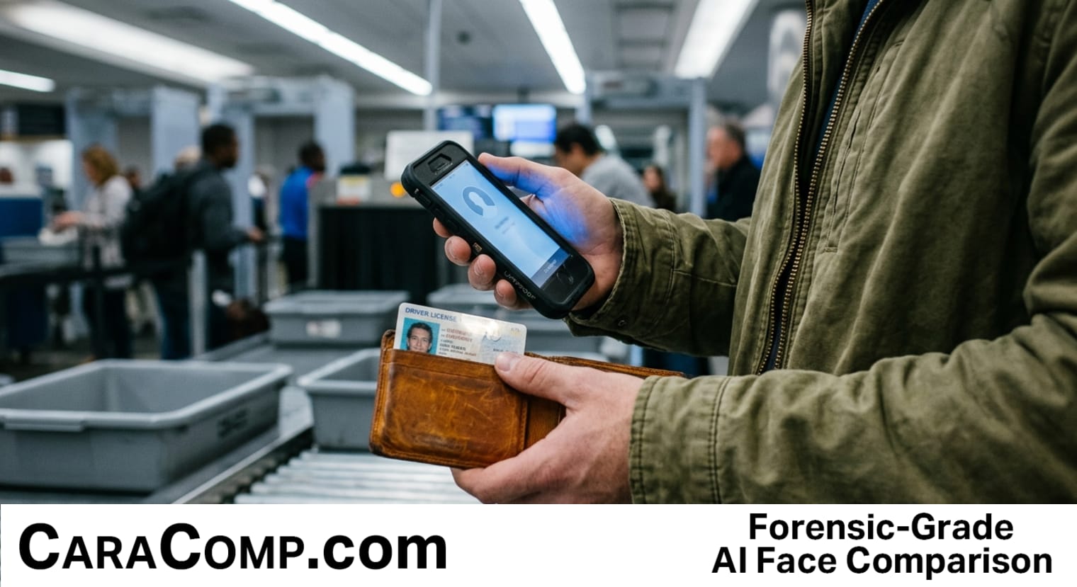 tsa digital id, tsa precheck touchless id, phone screen showing digital driver's