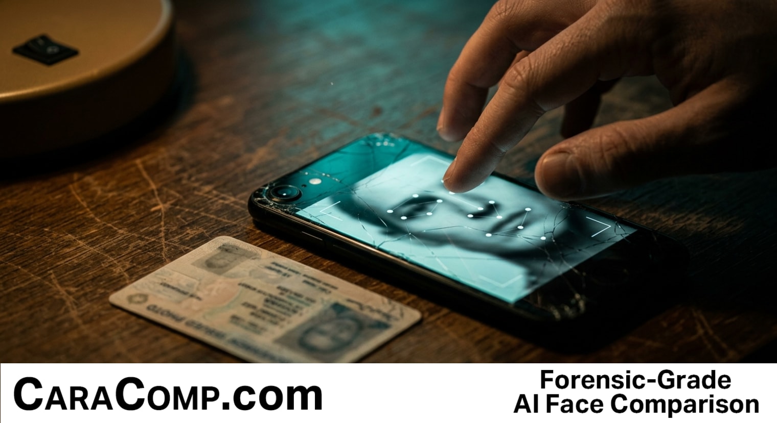 selfie verification liveness detection shown as a phone selfie turning into a st