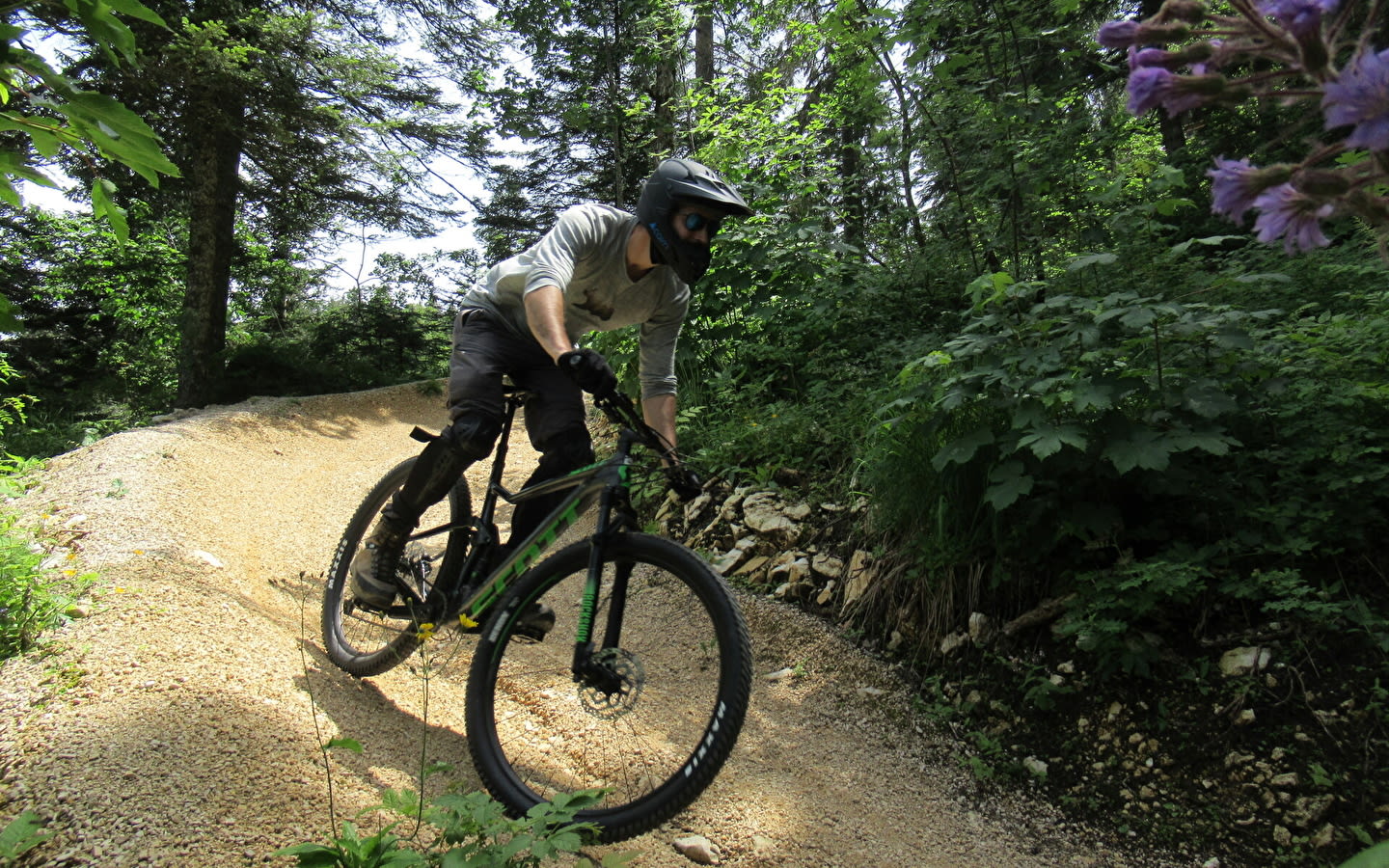 Boucle VTT dans la forĂȘt de Coti Chiavari