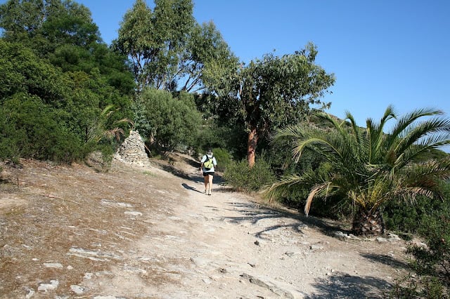 La plage du Loto par la cÎte au départ de Saint-Florent