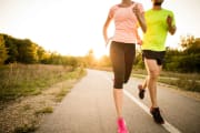 two person walking