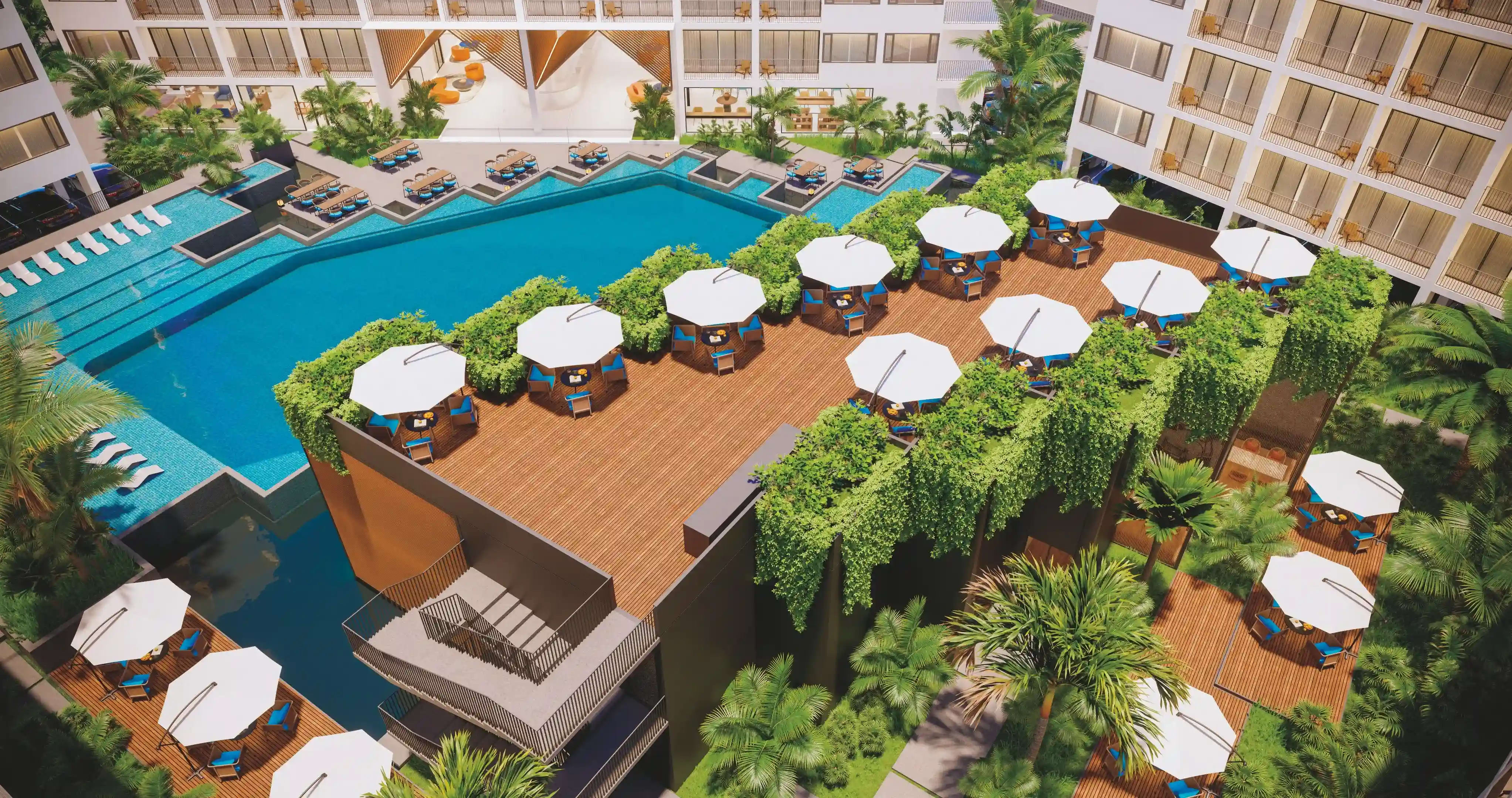 On-site amenities — fitness or co-working space