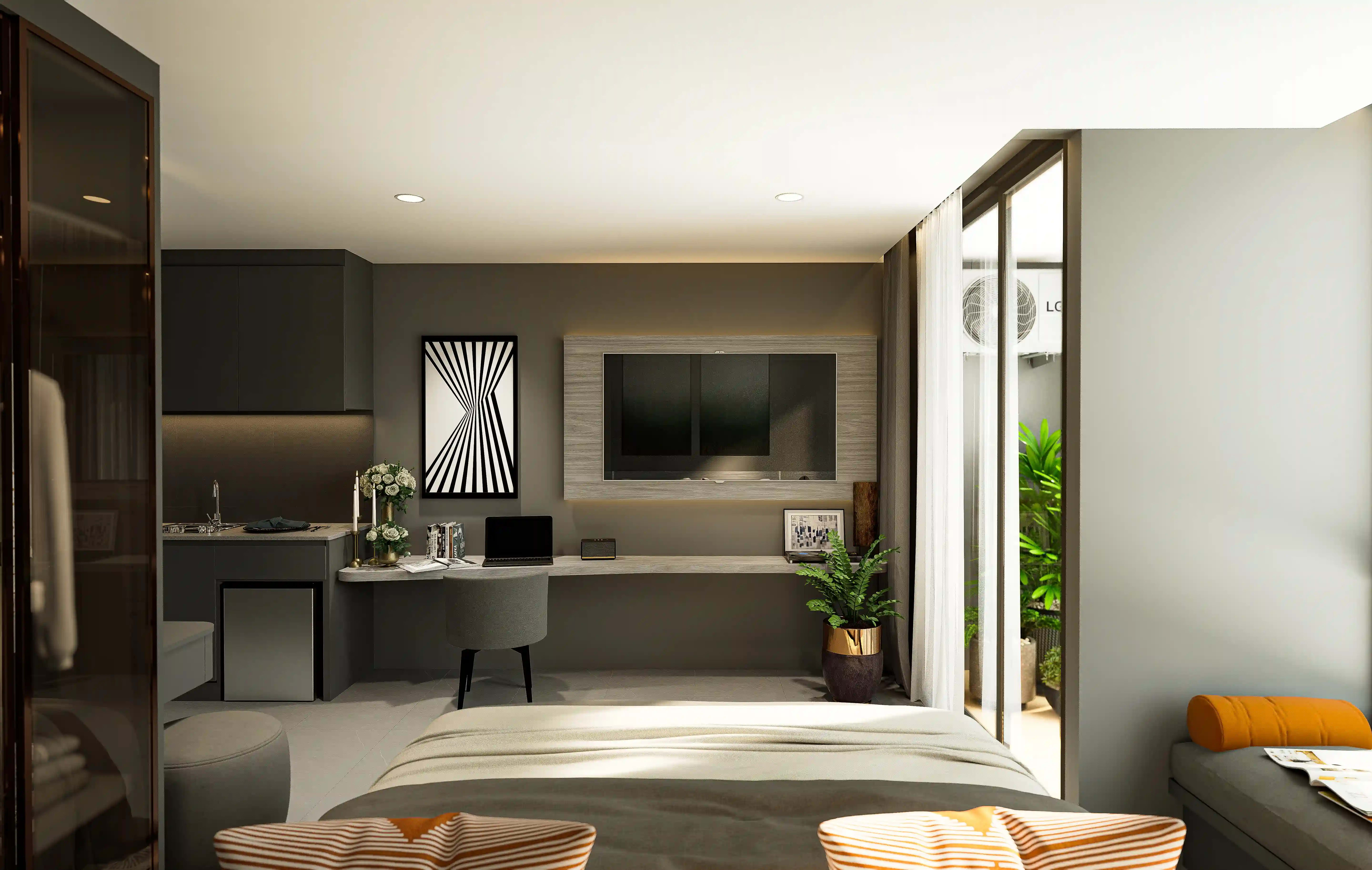 Aceller Hotel & Residence lobby and common areas