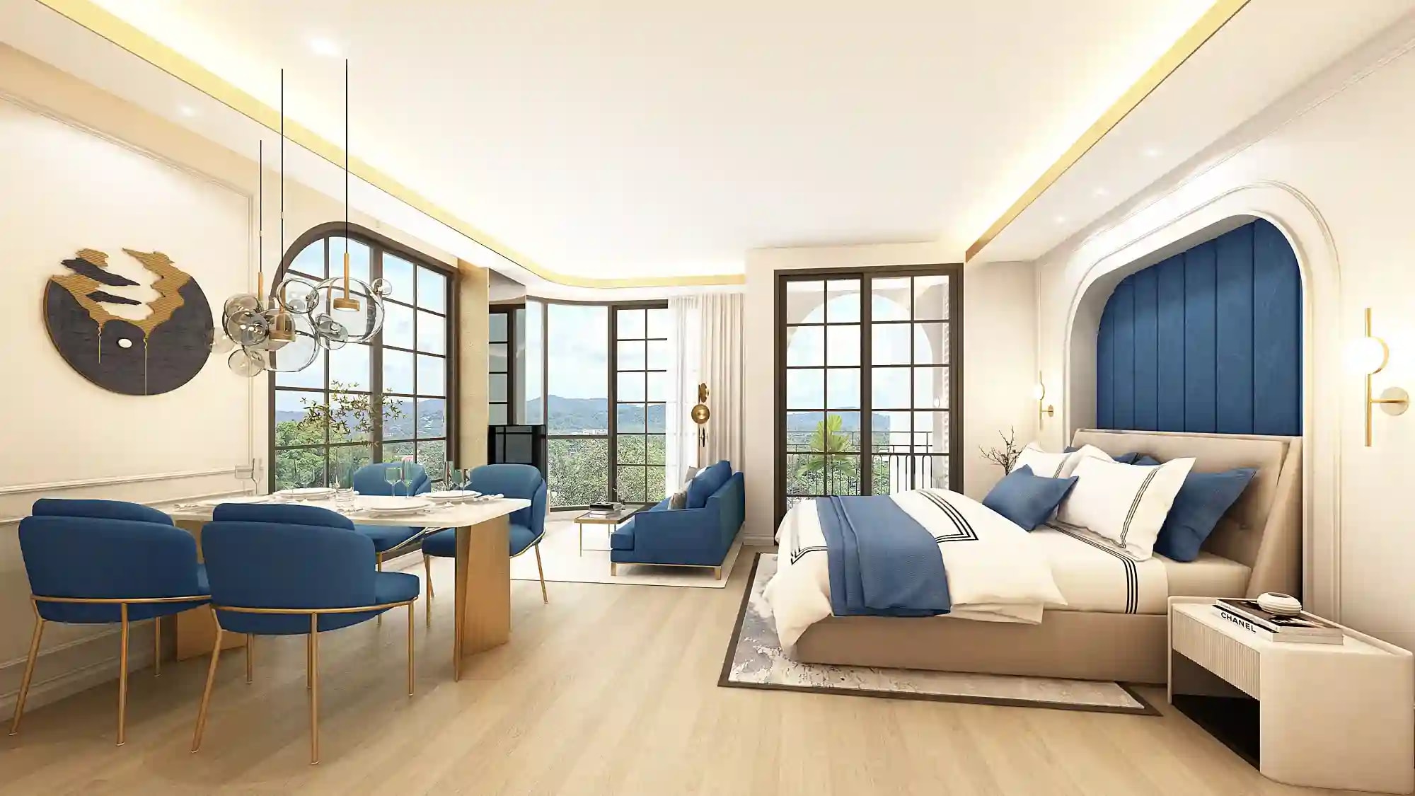 Above Element interior living area