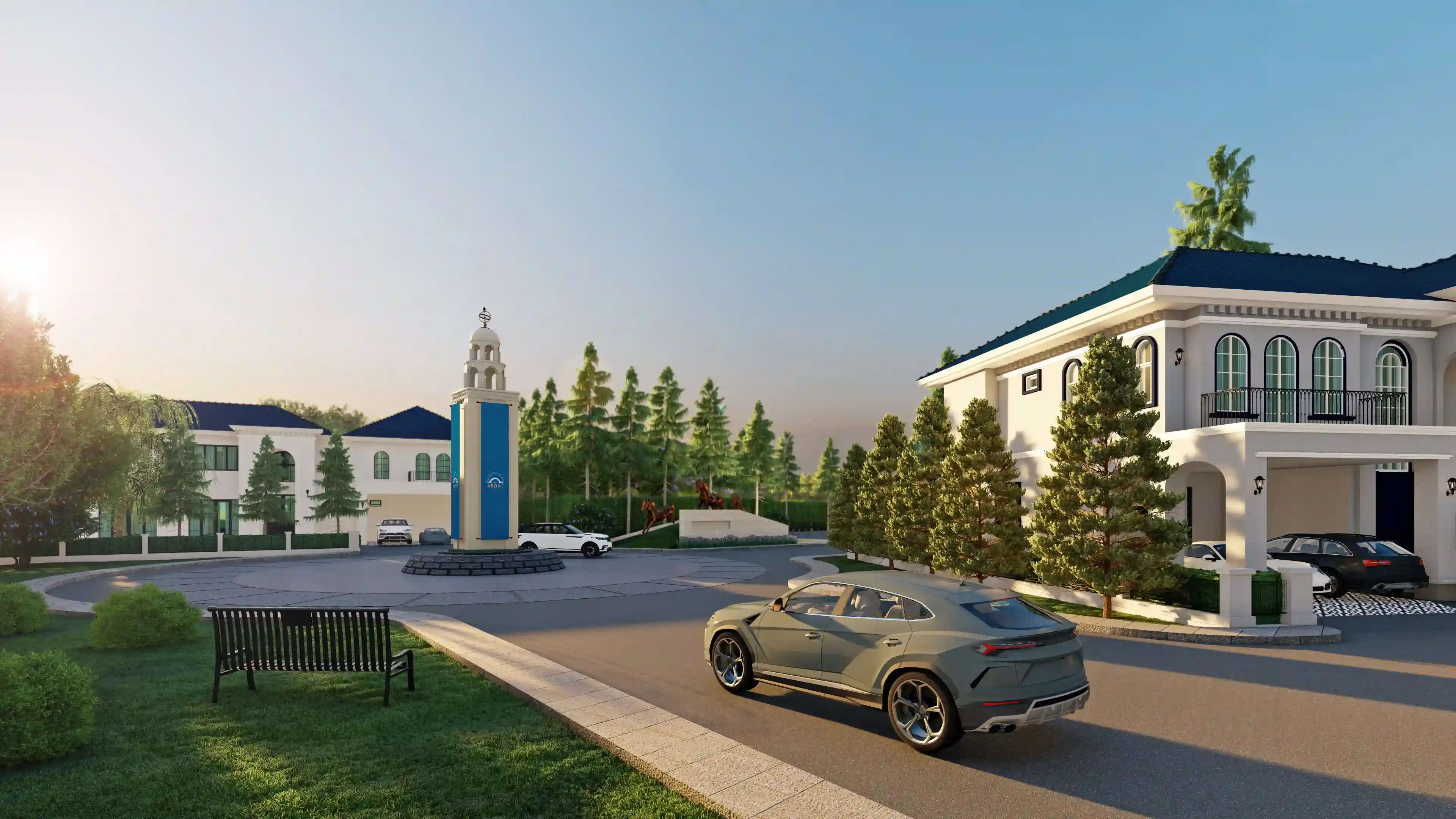 Above Element Villa exterior — Cherngtalay pool villas