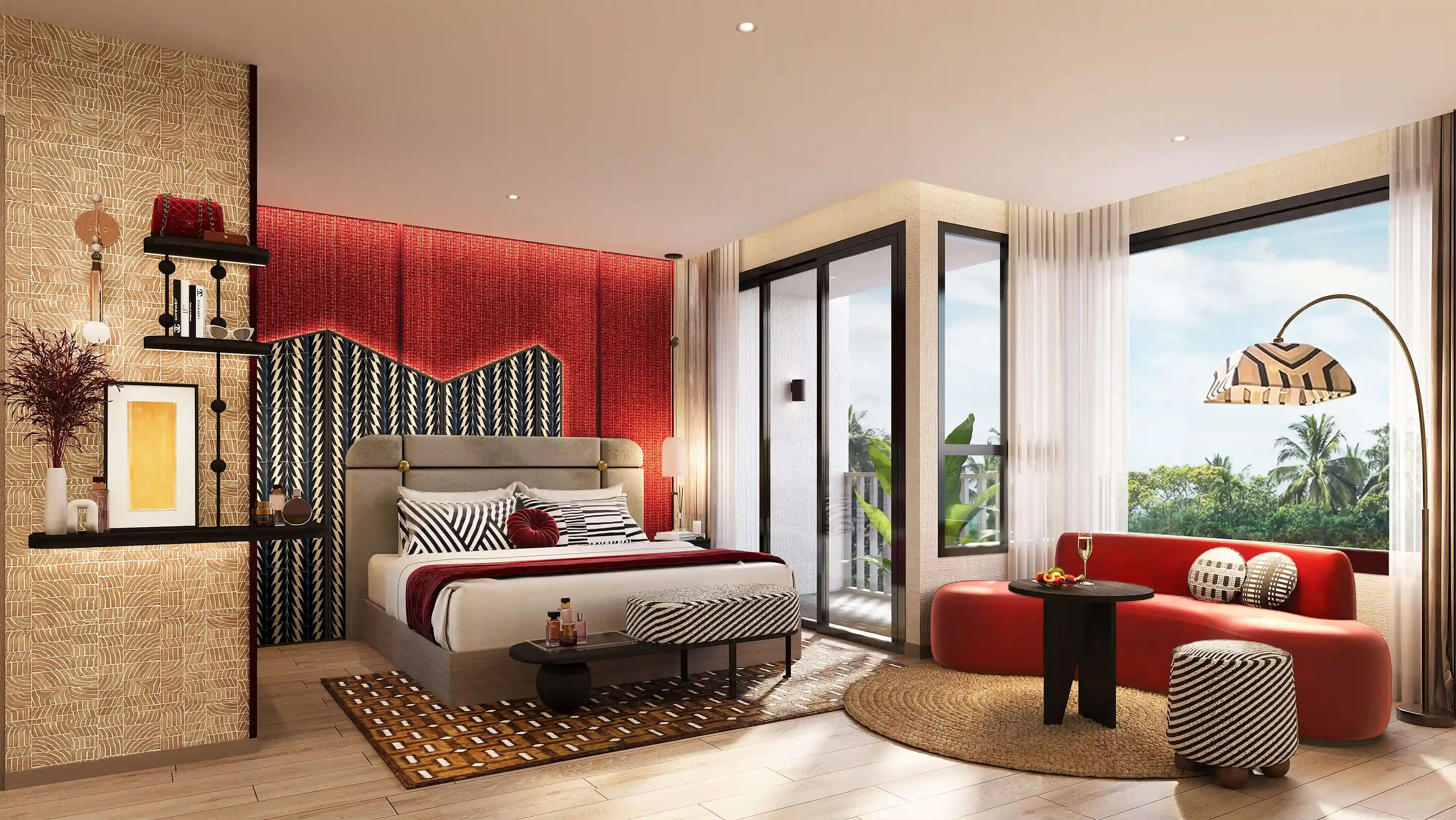 So Origin Bangtao Beach interior living space