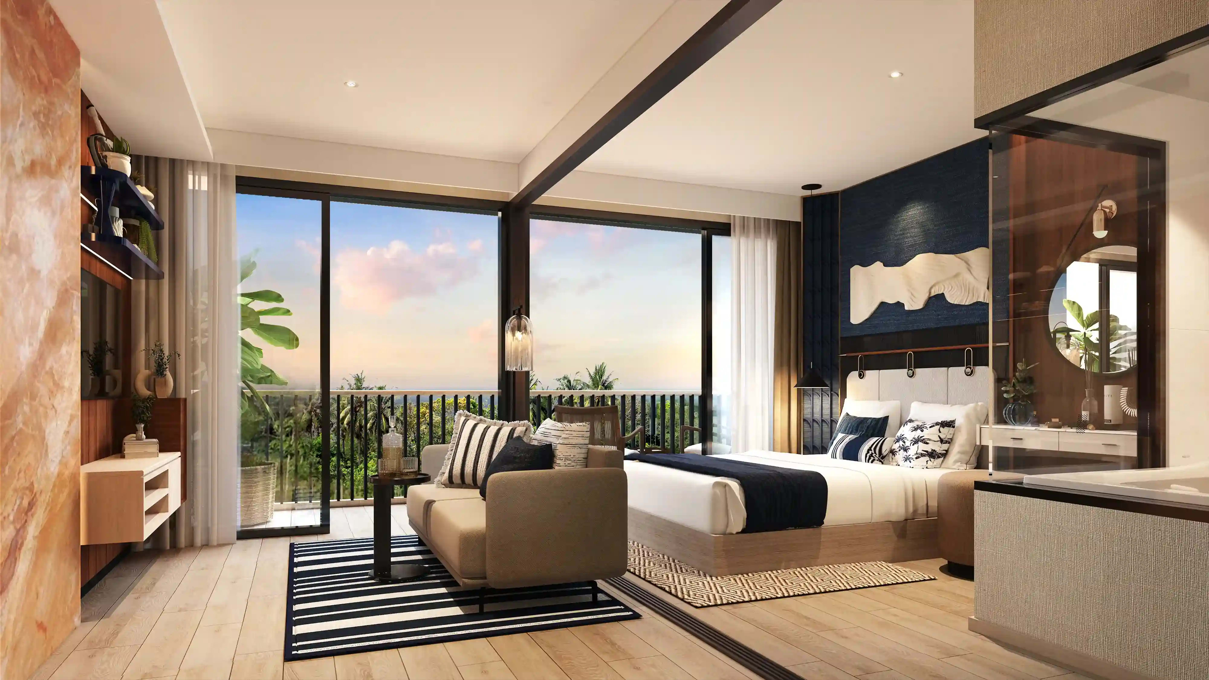 So Origin Bangtao Beach interior bedroom