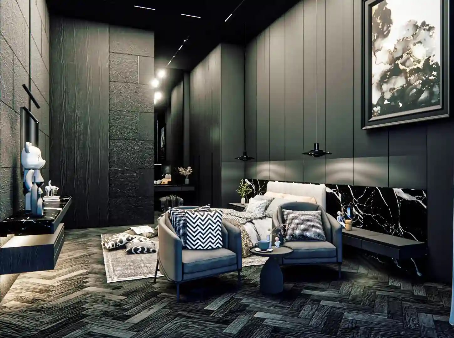 QNITY by Wallaya Villas interior living space — premium tropical design