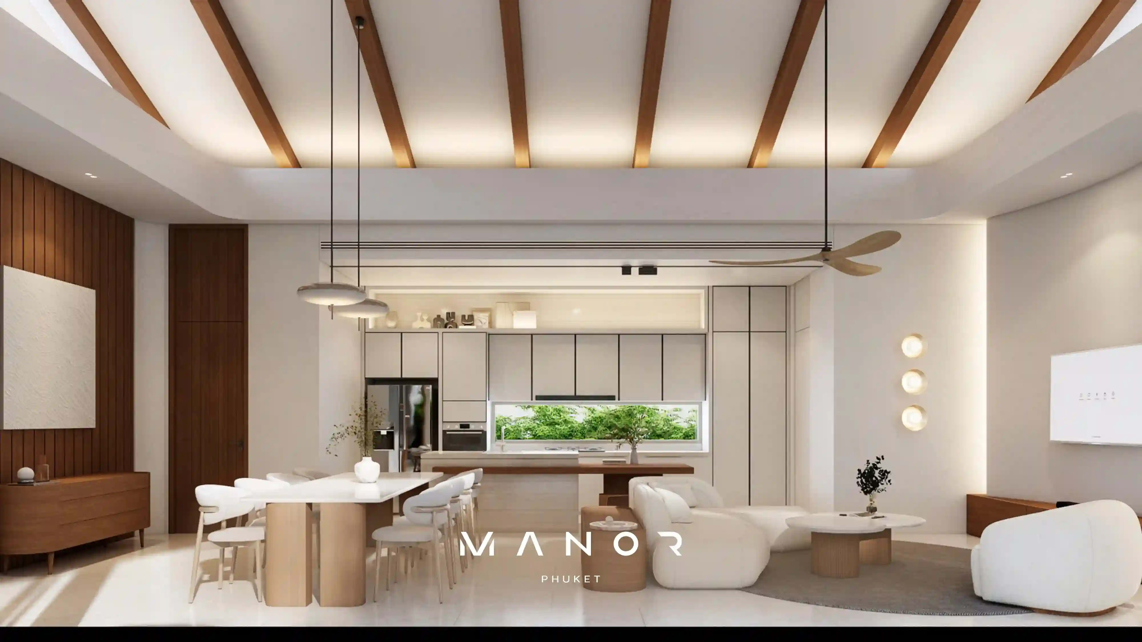 Manor Phuket interior living space