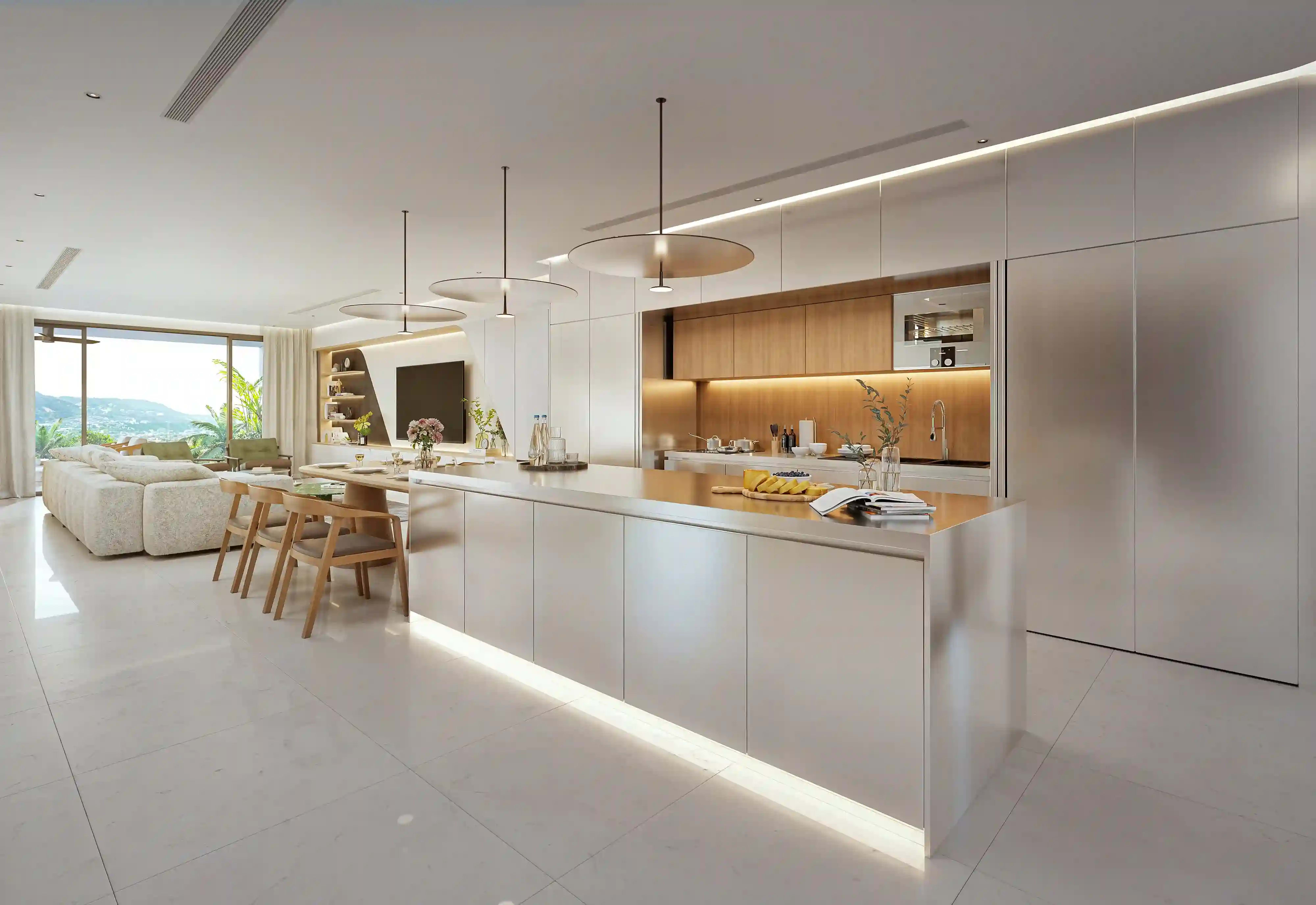 SOLE MIO Residences interior living area