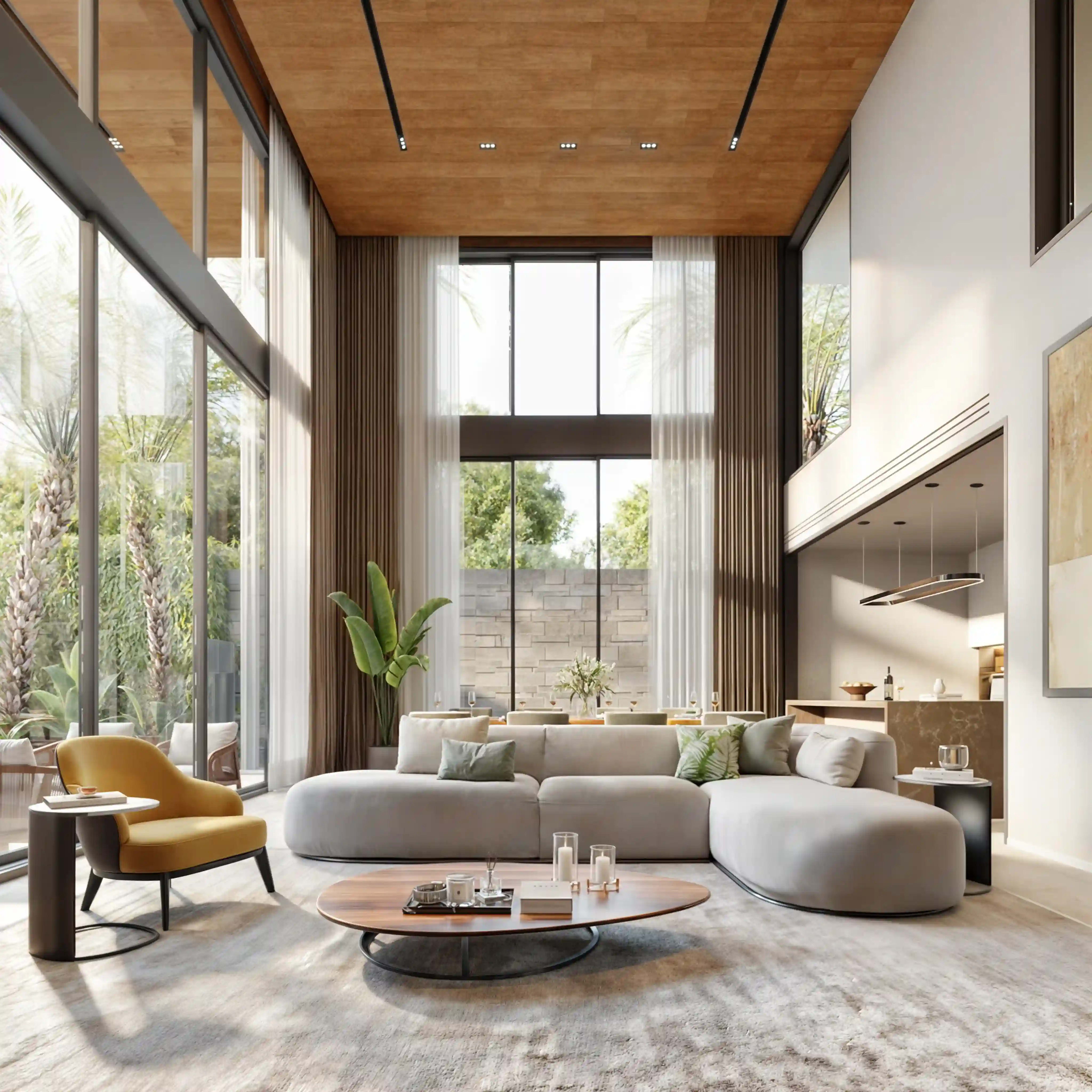 Redwood Lakeside — villa interior design