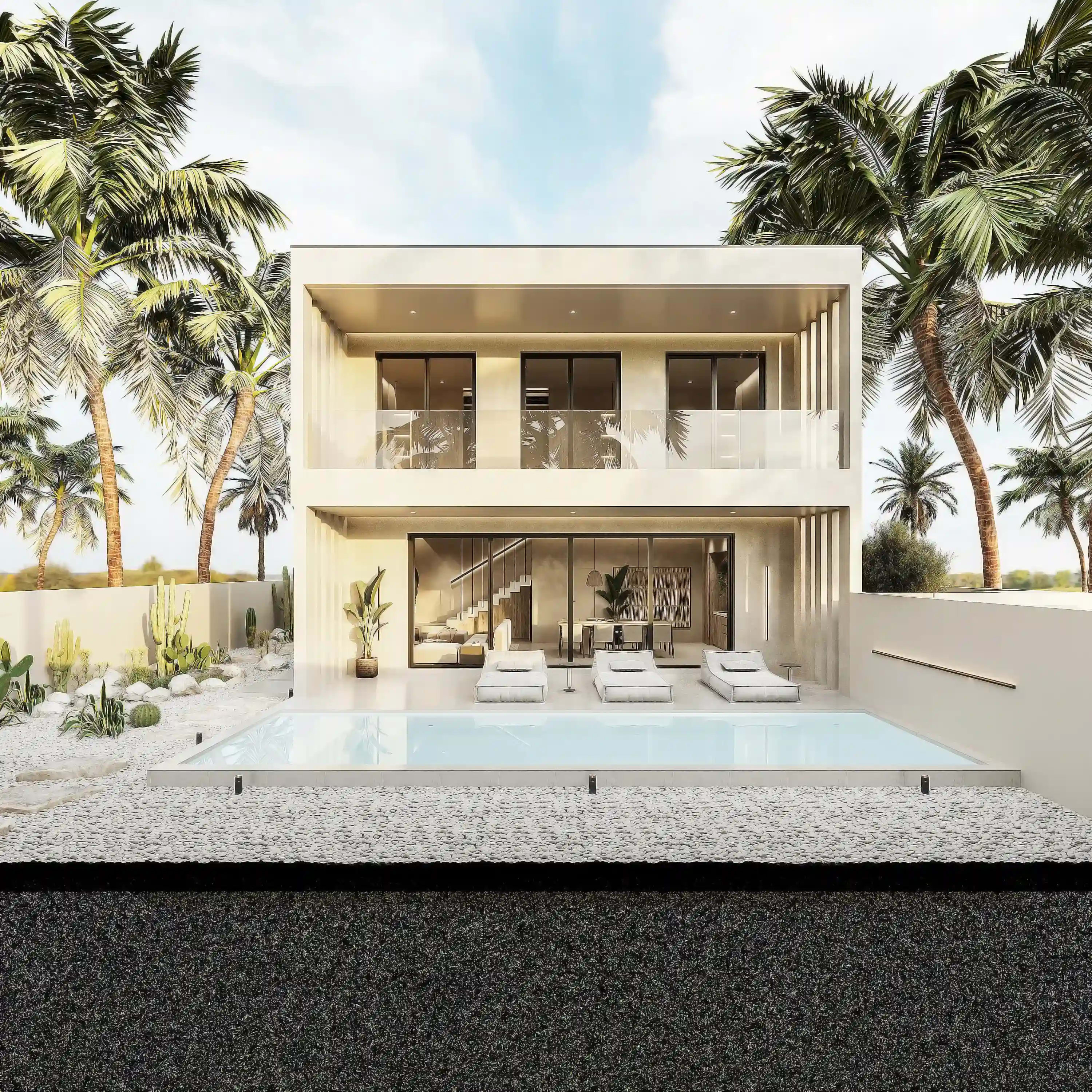 Sunrise Lake — общий вид комплекса