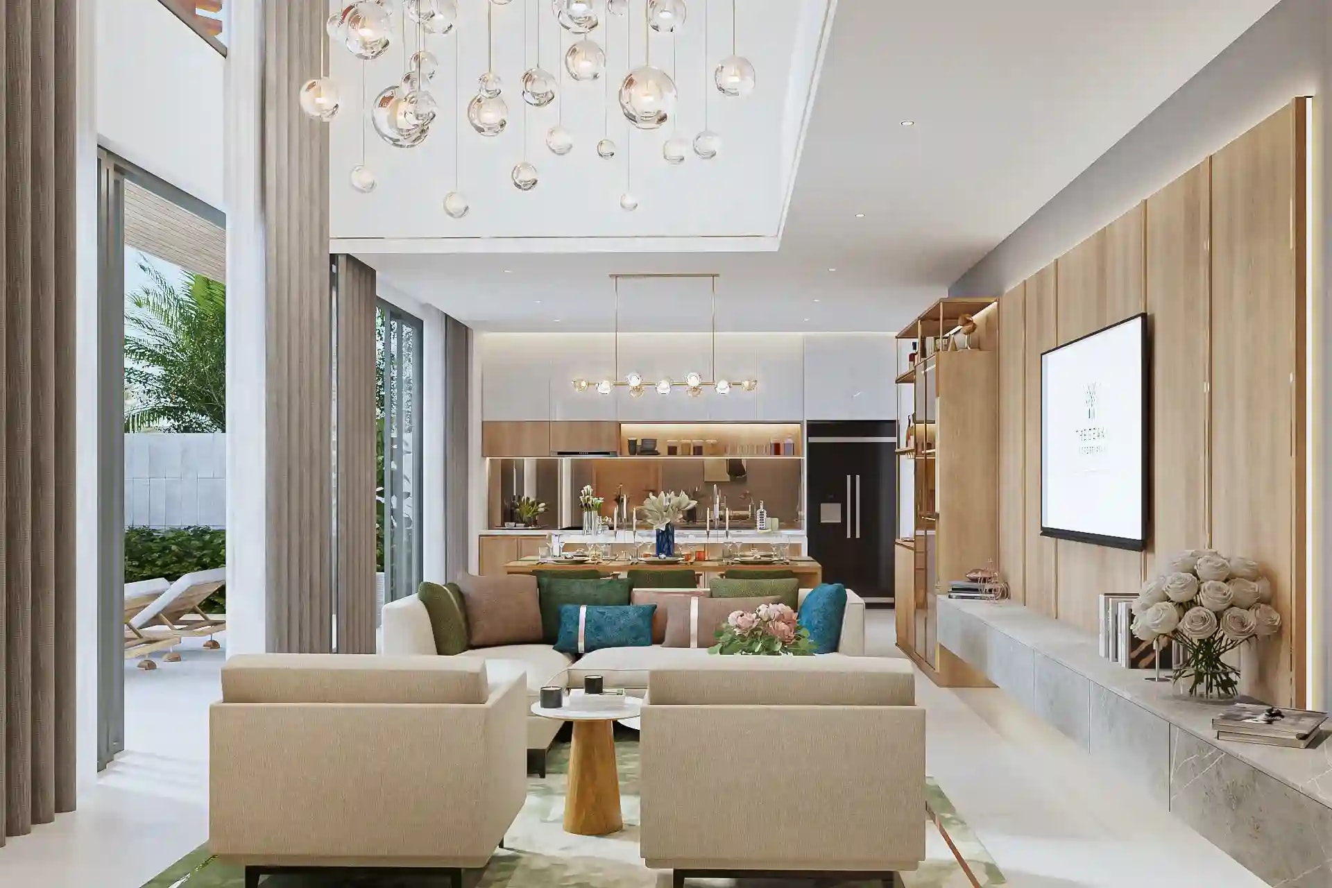 The Teak Phuket — interior living area