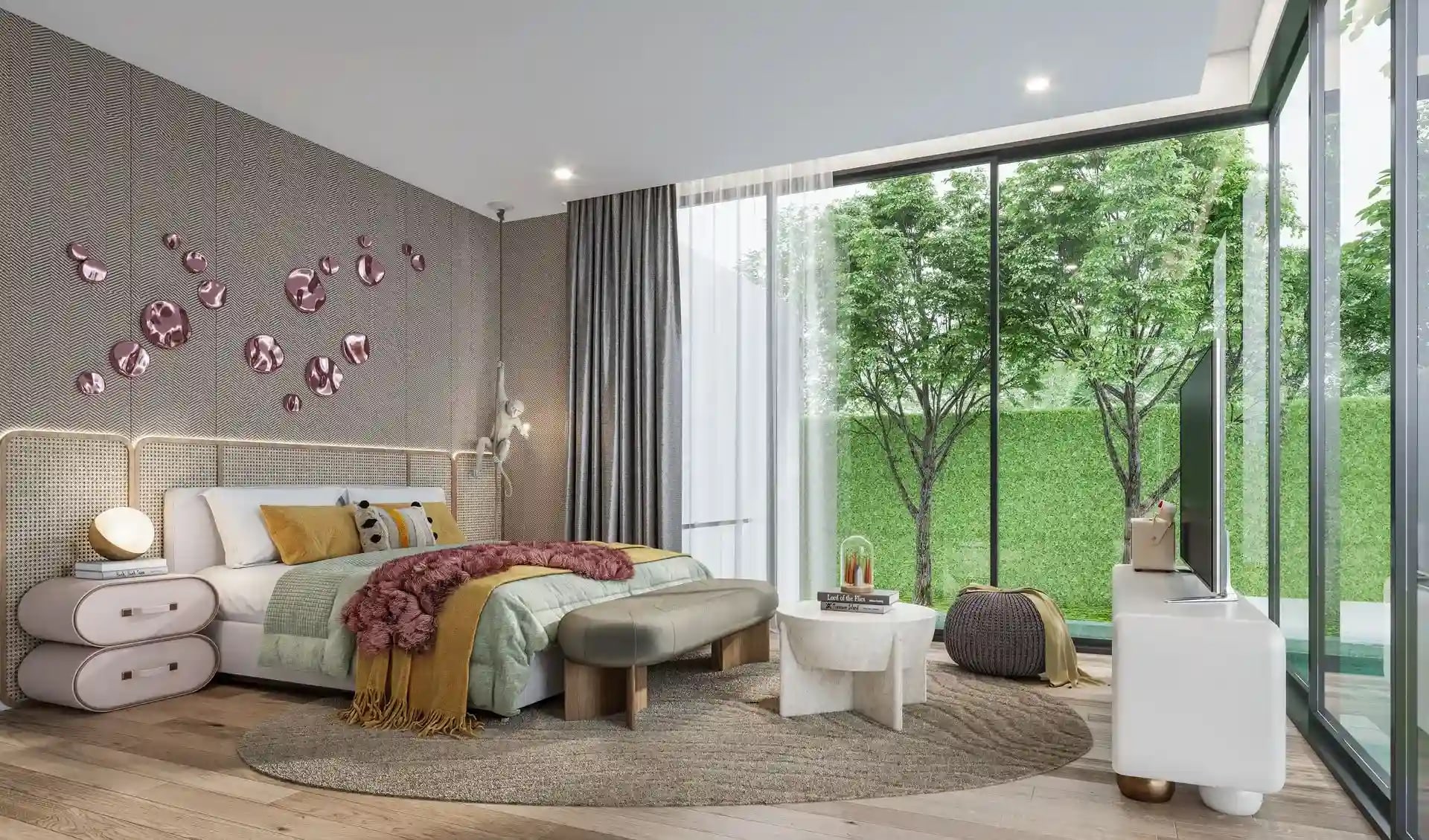 Poetry Villas master bedroom