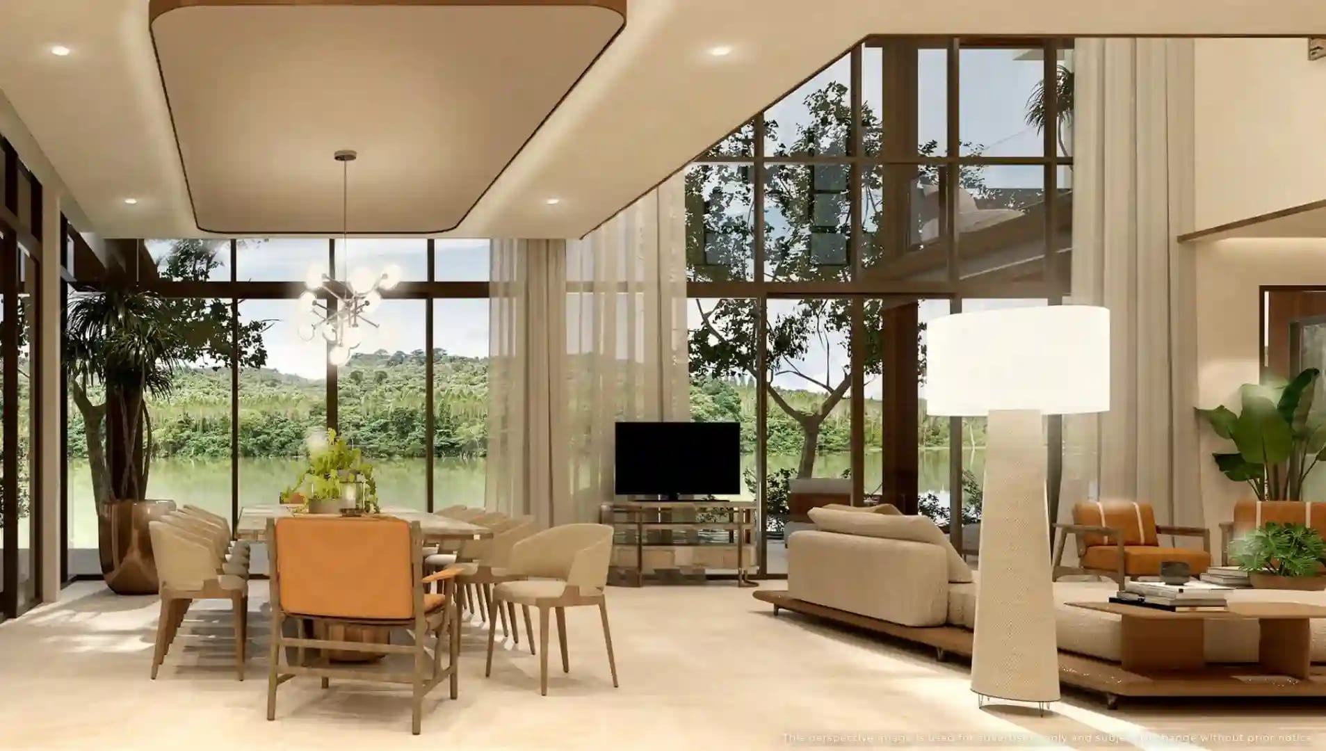 Sri Panwa Lagoon Residence interior bedroom